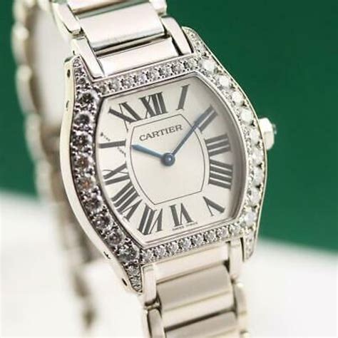 cartier tortue white gold|Cartier Tortue White Gold WA5072W9 .